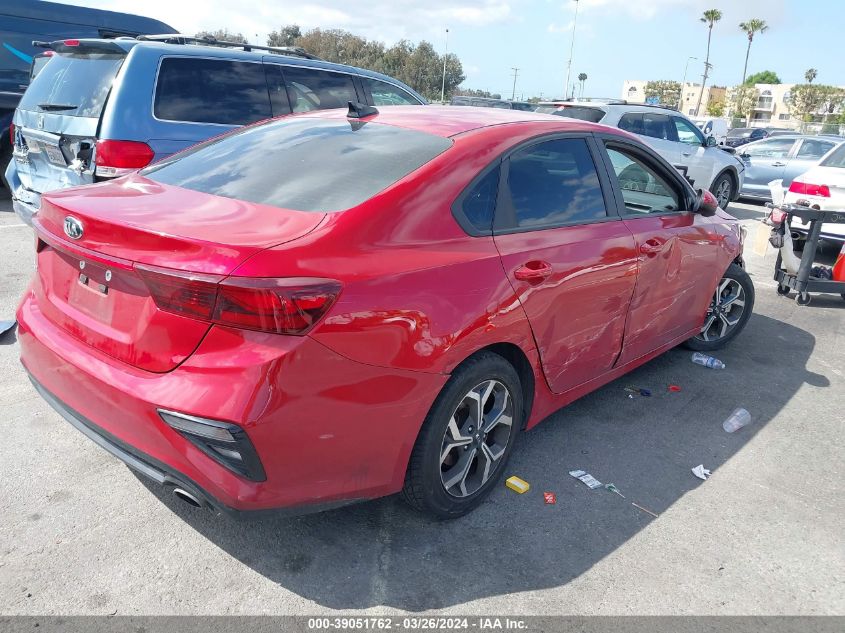 2021 Kia Forte Lxs VIN: 3KPF24AD0ME272879 Lot: 39051762