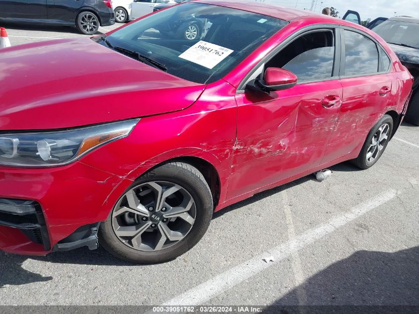 2021 Kia Forte Lxs VIN: 3KPF24AD0ME272879 Lot: 39051762