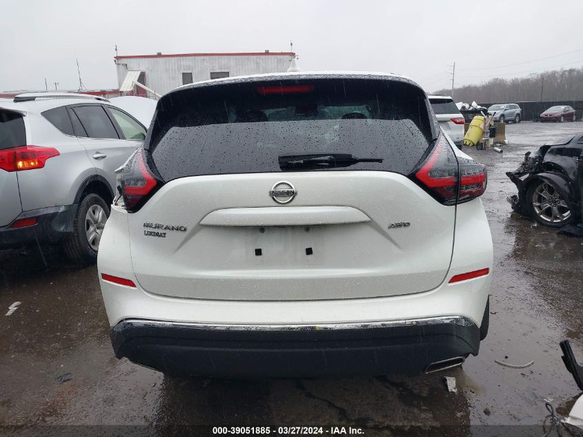 2019 Nissan Murano S VIN: 5N1AZ2MS9KN133813 Lot: 39051885