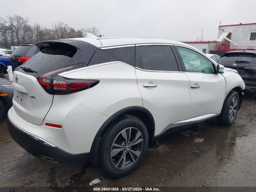 2019 Nissan Murano S VIN: 5N1AZ2MS9KN133813 Lot: 39051885