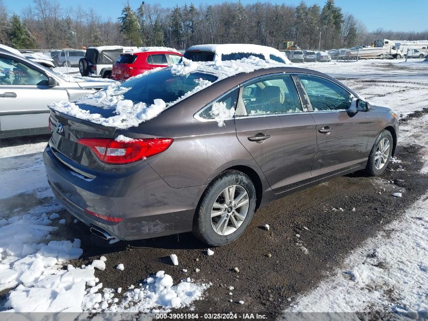 5NPE24AF5GH336220 | 2016 HYUNDAI SONATA