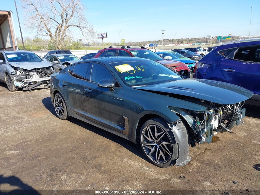 2023 Kia Stinger Gt-Line VIN: KNAE35LD4P6136614 Lot: 39051990