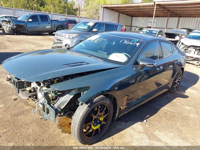 2023 Kia Stinger Gt-Line VIN: KNAE35LD4P6136614 Lot: 39051990