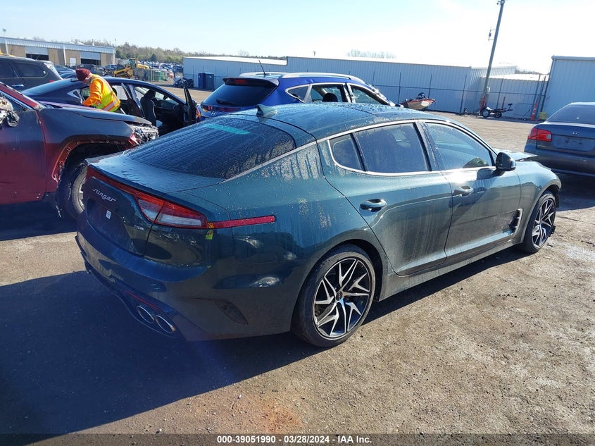 2023 Kia Stinger Gt-Line VIN: KNAE35LD4P6136614 Lot: 39051990
