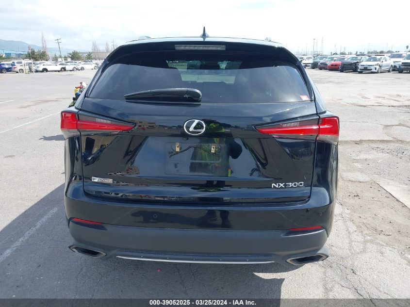 2018 Lexus Nx 300 F Sport VIN: JTJYARBZXJ2093225 Lot: 39052025