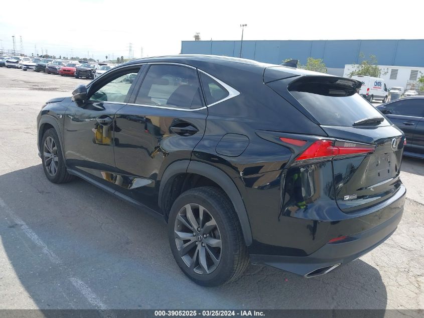 2018 Lexus Nx 300 F Sport VIN: JTJYARBZXJ2093225 Lot: 39052025