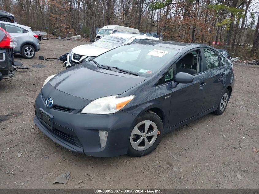 JTDKN3DUXC5445426 | 2012 TOYOTA PRIUS