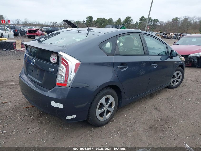 JTDKN3DUXC5445426 | 2012 TOYOTA PRIUS