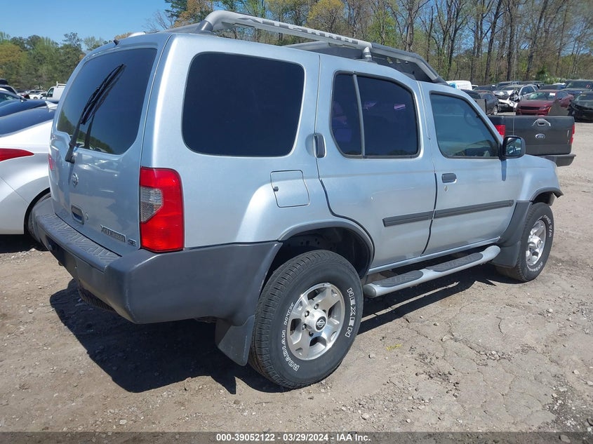 2000 Nissan Xterra Se/Xe VIN: 5N1ED28T6YC580929 Lot: 39052122