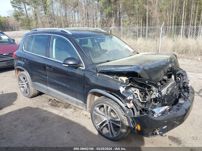 2017 VOLKSWAGEN TIGUAN 2.0T SEL - WVGVV7AX2HW507093