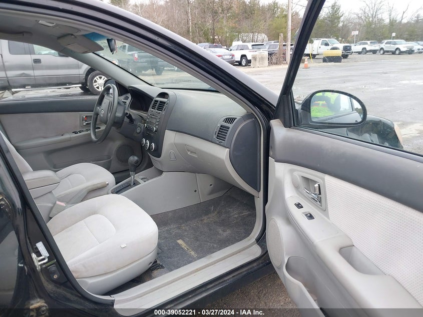 2007 Kia Spectra Ex VIN: KNAFE122575475038 Lot: 39052221