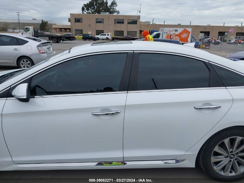 2017 Hyundai Sonata Sport VIN: 5NPE34AF2HH525342 Lot: 39052271