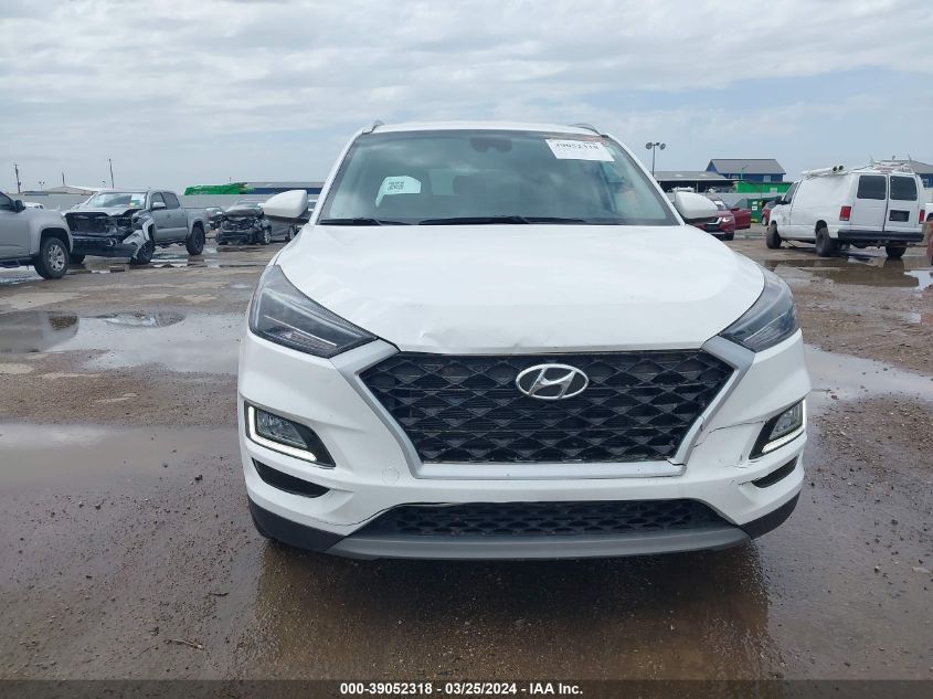 2021 Hyundai Tucson Sport VIN: KM8J33AL6MU319337 Lot: 39052318