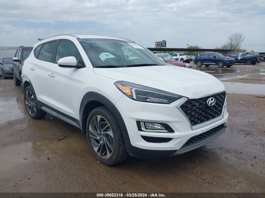 2021 Hyundai Tucson Sport VIN: KM8J33AL6MU319337 Lot: 39052318