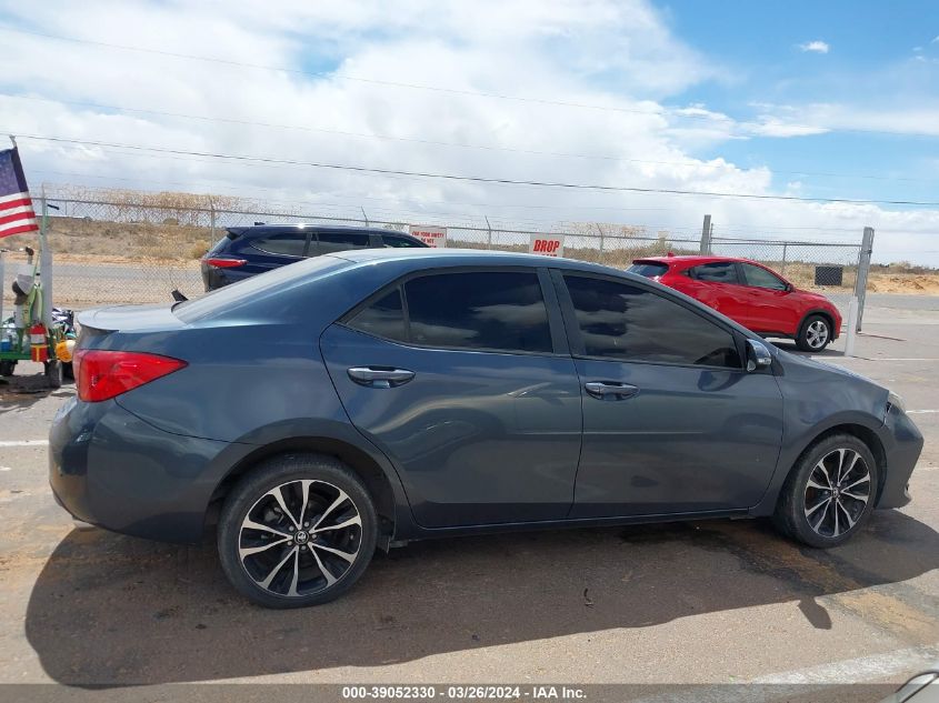 2019 Toyota Corolla Se VIN: 2T1BURHE0KC243477 Lot: 39052330