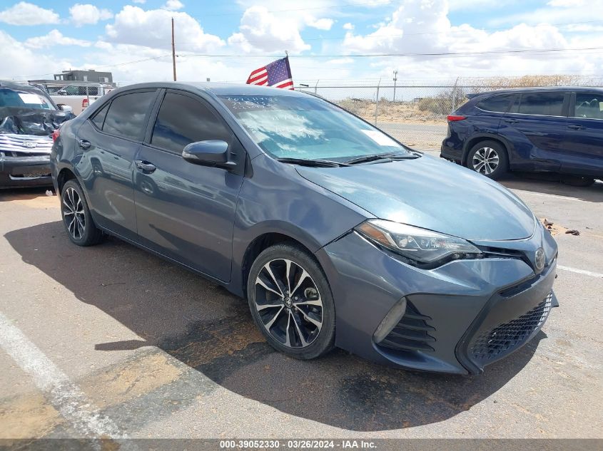 2019 Toyota Corolla Se VIN: 2T1BURHE0KC243477 Lot: 39052330