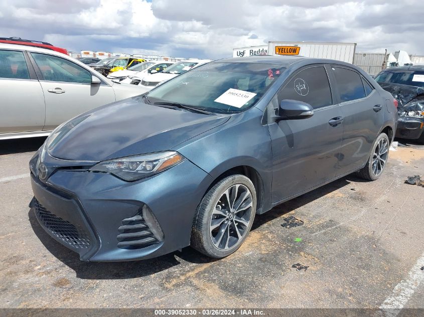 2019 Toyota Corolla Se VIN: 2T1BURHE0KC243477 Lot: 39052330