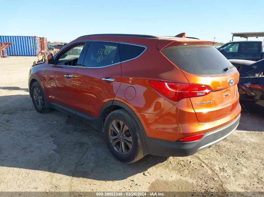 2016 Hyundai Santa Fe Sport 2.4L VIN: 5XYZU3LB7GG376967 Lot: 39052346