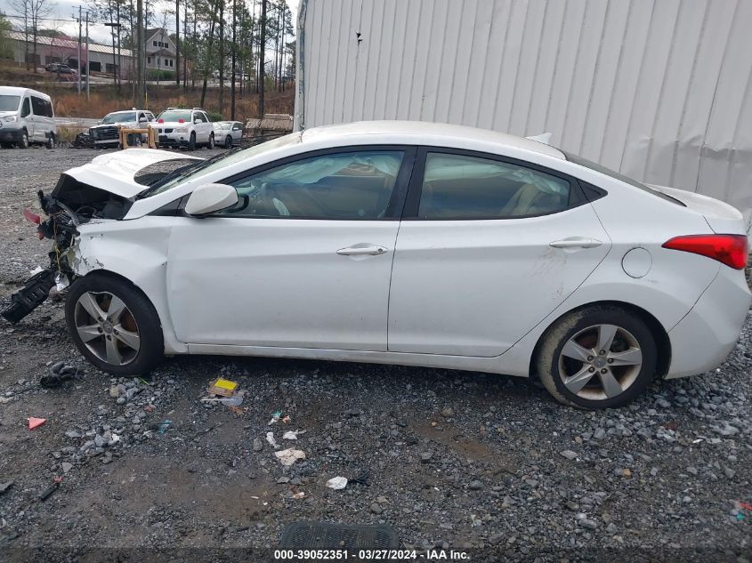 2013 Hyundai Elantra Gls VIN: 5NPDH4AE6DH367022 Lot: 39052351