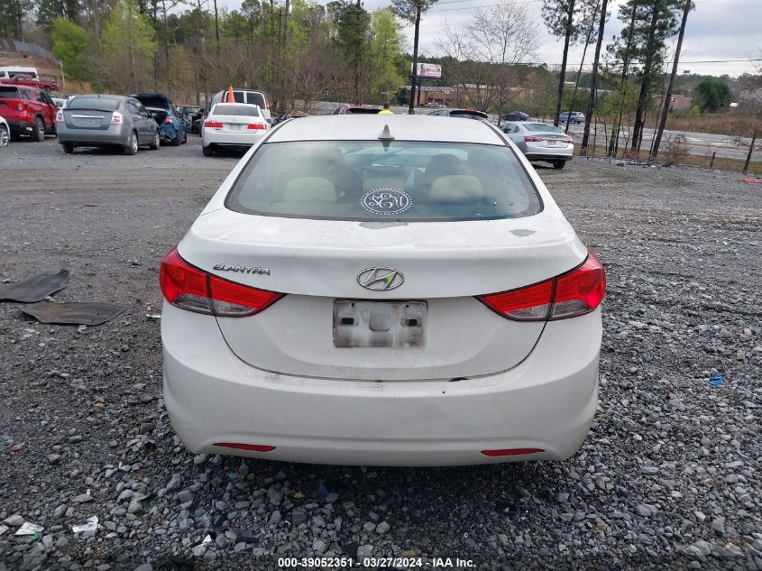 2013 Hyundai Elantra Gls VIN: 5NPDH4AE6DH367022 Lot: 39052351