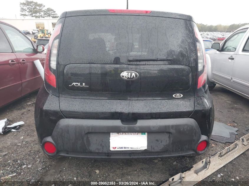 2015 Kia Soul + VIN: KNDJP3A58F7115635 Lot: 39052353