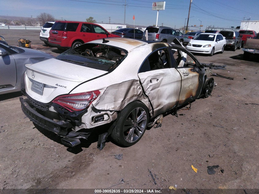 2015 Mercedes-Benz Cla 250 4Matic VIN: WDDSJ4GB0FN173913 Lot: 39052635