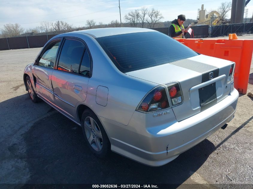 2004 Honda Civic Ex VIN: 2HGES26724H598448 Lot: 39052636