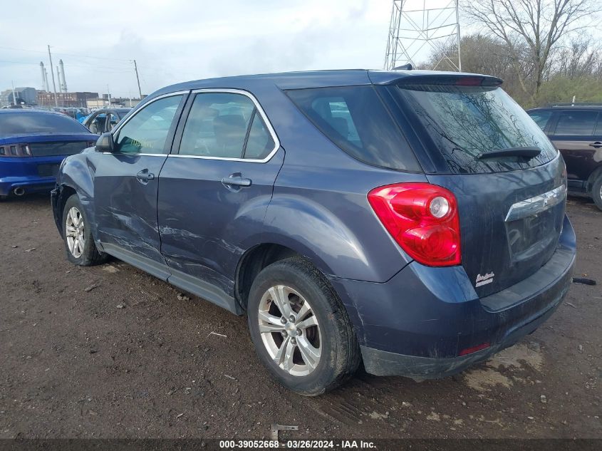 2013 Chevrolet Equinox Ls VIN: 2GNALBEK4D6308276 Lot: 39052668