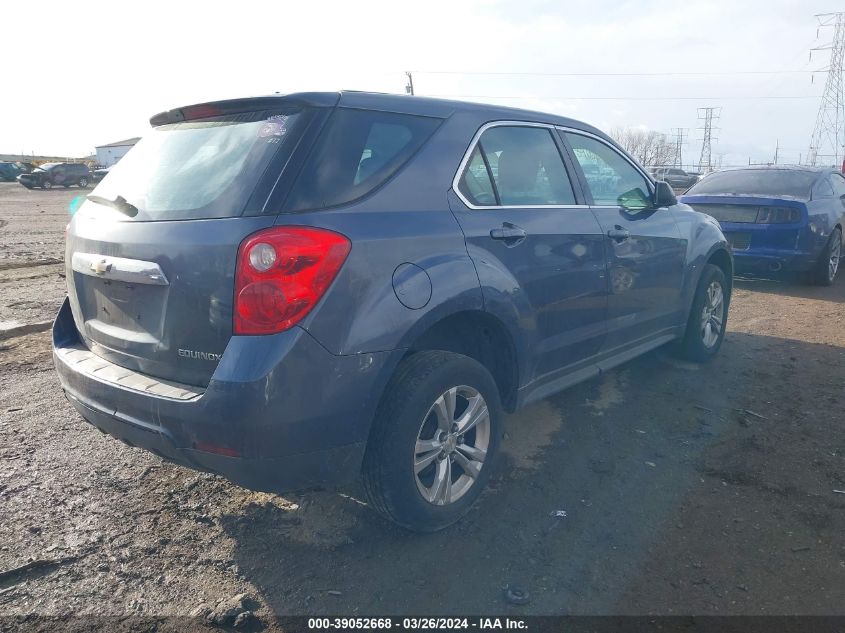 2013 Chevrolet Equinox Ls VIN: 2GNALBEK4D6308276 Lot: 39052668