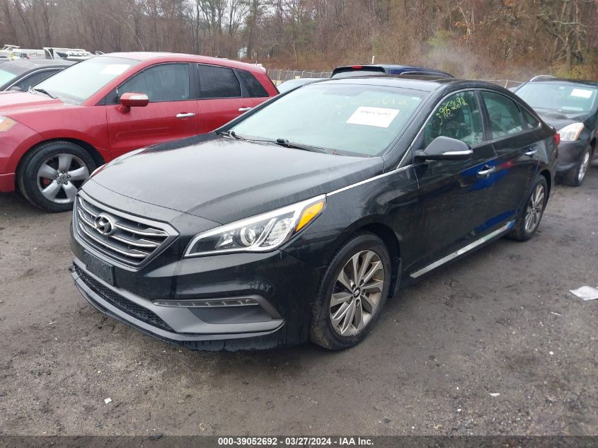 2017 HYUNDAI SONATA SPORT - 5NPE34AF5HH498704