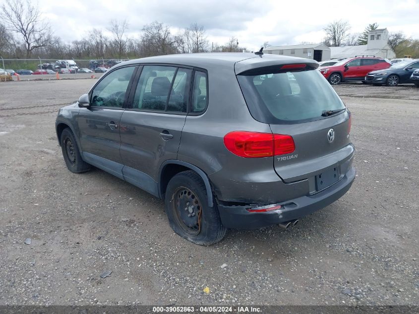 2012 Volkswagen Tiguan S VIN: WVGCV7AX4CW006237 Lot: 39052863