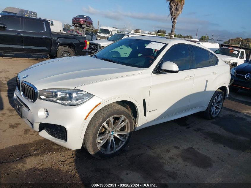 VIN 5UXKU2C54K0Z63436 2019 BMW X6, Xdrive35I no.2