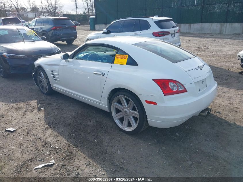 2006 Chrysler Crossfire Limited VIN: 1C3AN69L36X063328 Lot: 39052967