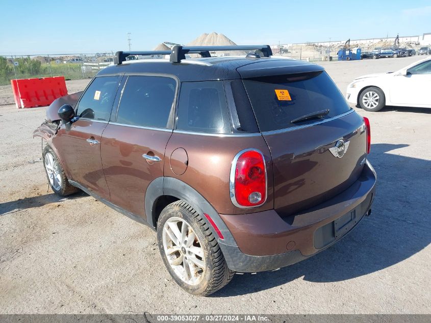 WMWZB3C50DWM31318 2013 Mini Countryman Cooper