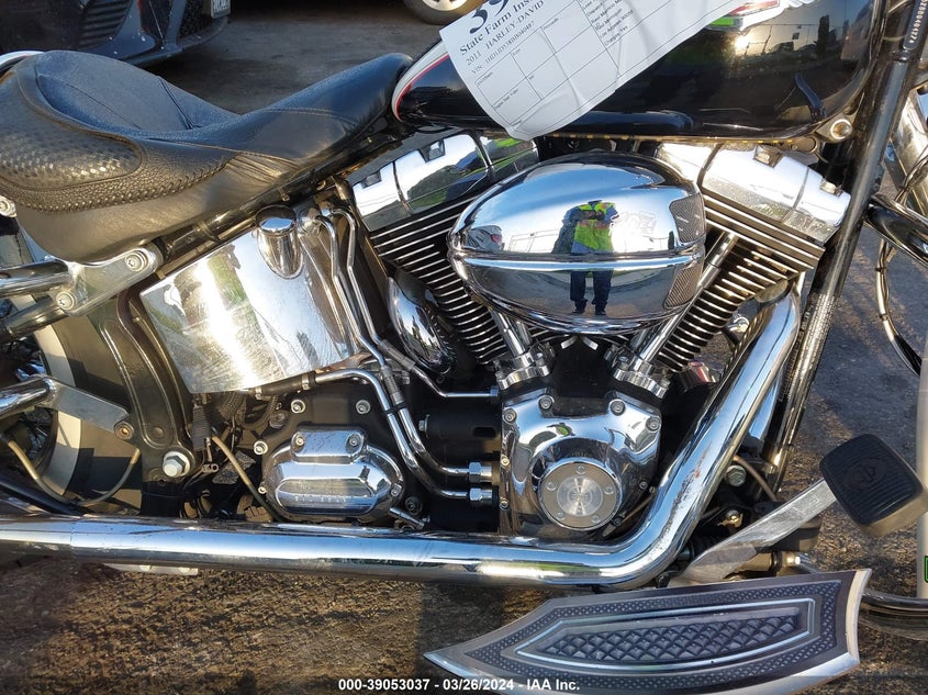 2011 HARLEY-DAVIDSON FLSTN - 1HD1JD538BB040487