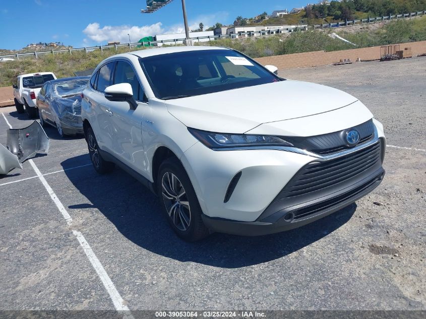 VIN JTEAAAAH9MJ077750 2021 TOYOTA VENZA LE