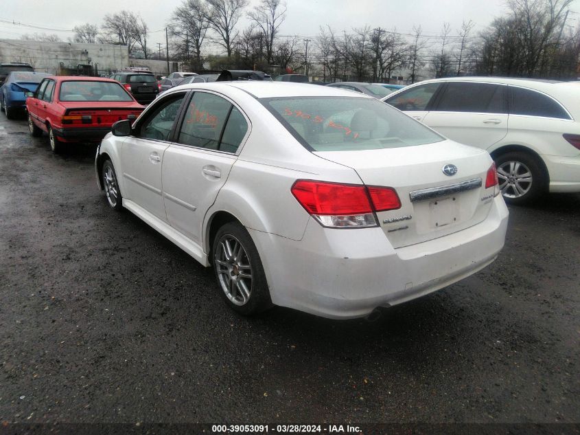 4S3BMCA66D3030156 | 2013 SUBARU LEGACY