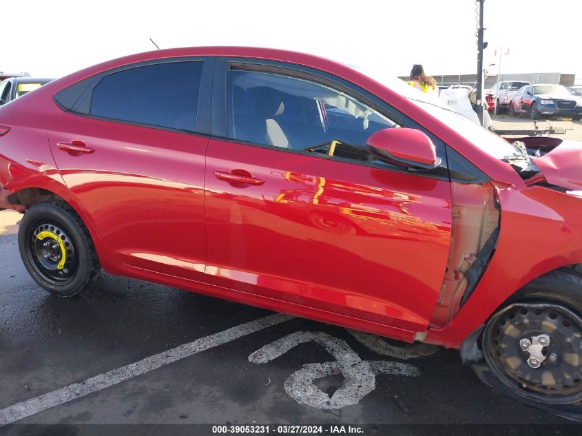 2020 Hyundai Accent Se VIN: 3KPC24A60LE108129 Lot: 39053231