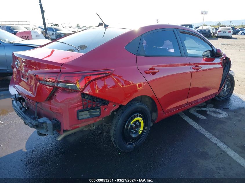 2020 Hyundai Accent Se VIN: 3KPC24A60LE108129 Lot: 39053231