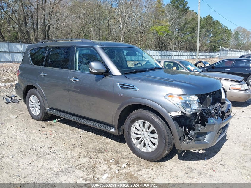 2018 Nissan Armada Sv VIN: JN8AY2NC9J9553338 Lot: 39053251