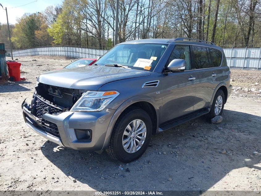 2018 Nissan Armada Sv VIN: JN8AY2NC9J9553338 Lot: 39053251