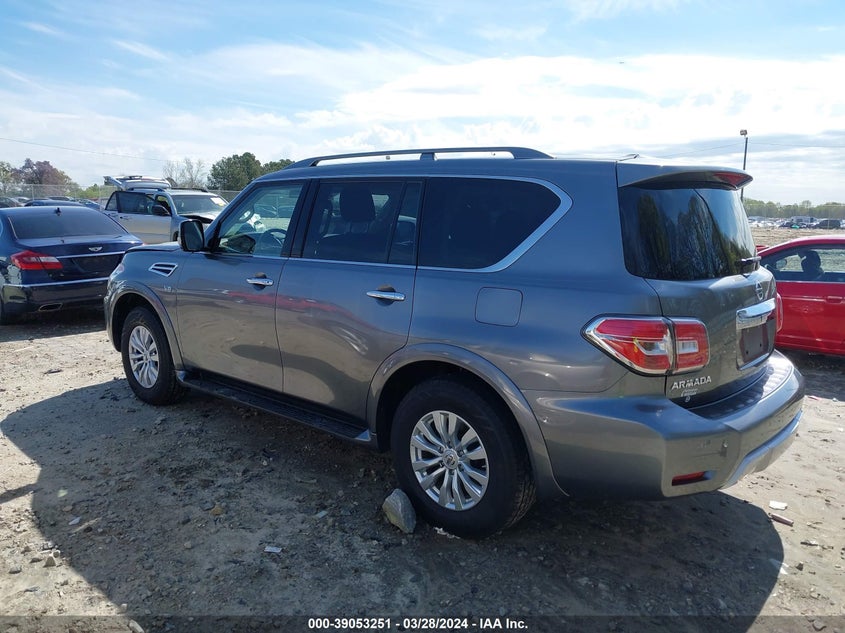 2018 Nissan Armada Sv VIN: JN8AY2NC9J9553338 Lot: 39053251