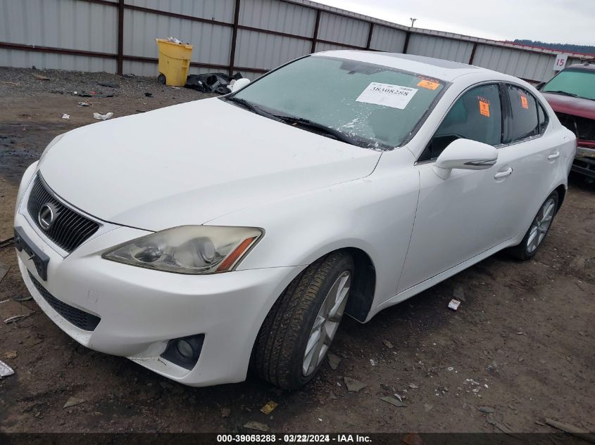 2011 Lexus Is 250 VIN: JTHBF5C2XB5137498 Lot: 39053283