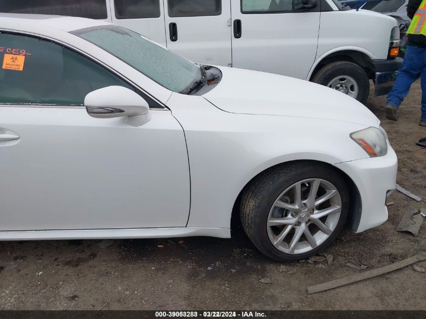 2011 Lexus Is 250 VIN: JTHBF5C2XB5137498 Lot: 39053283