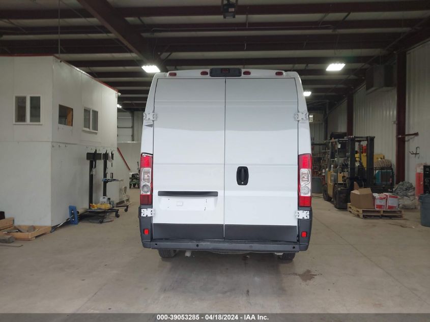 2021 Ram Promaster 3500 Cargo Van High Roof 159 Wb Ext VIN: 3C6MRVJG1ME510278 Lot: 39053285