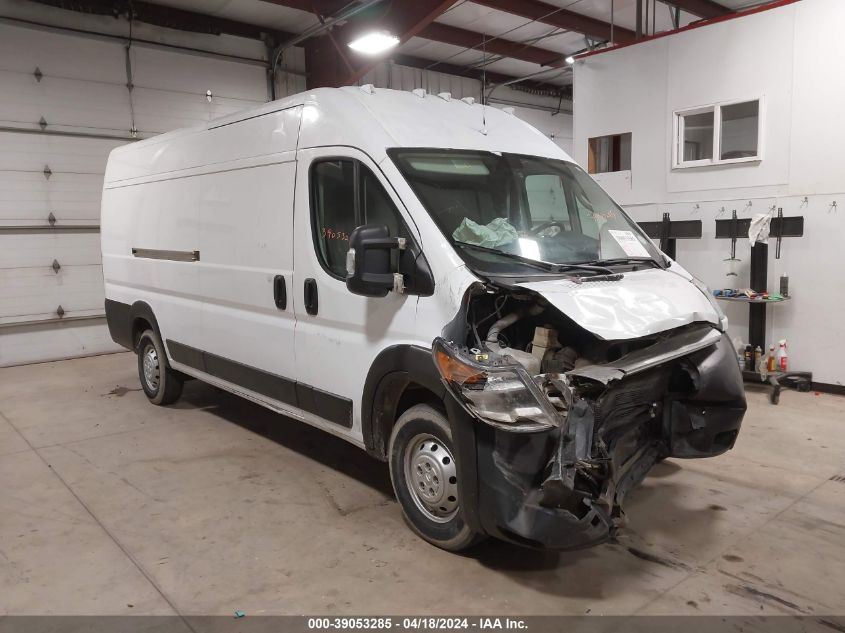 2021 Ram Promaster 3500 Cargo Van High Roof 159 Wb Ext VIN: 3C6MRVJG1ME510278 Lot: 39053285