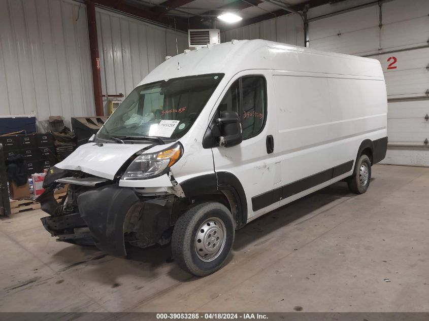 2021 Ram Promaster 3500 Cargo Van High Roof 159 Wb Ext VIN: 3C6MRVJG1ME510278 Lot: 39053285