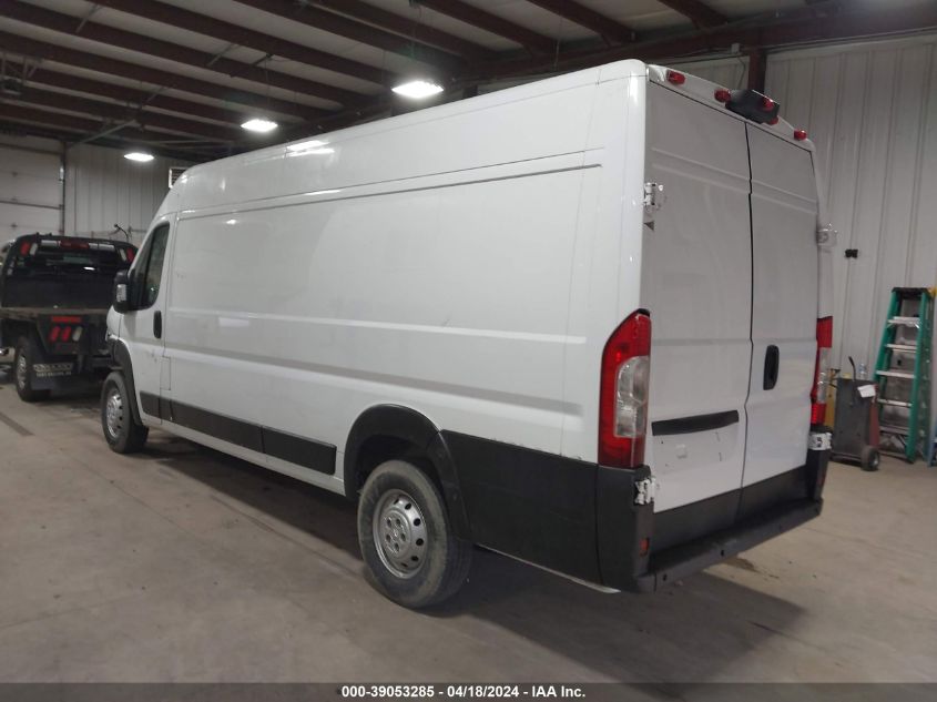 2021 Ram Promaster 3500 Cargo Van High Roof 159 Wb Ext VIN: 3C6MRVJG1ME510278 Lot: 39053285