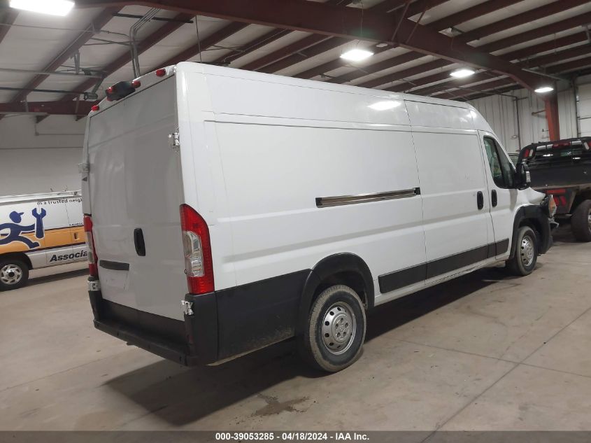 2021 Ram Promaster 3500 Cargo Van High Roof 159 Wb Ext VIN: 3C6MRVJG1ME510278 Lot: 39053285