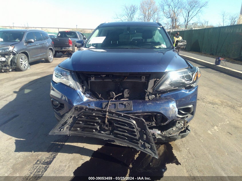 VIN 5N1DR2MMXKC592696 2019 NISSAN PATHFINDER SL